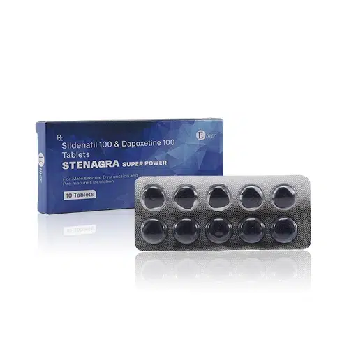 超級雙效威而鋼藍鑽200mg藥盒與錠劑實拍圖