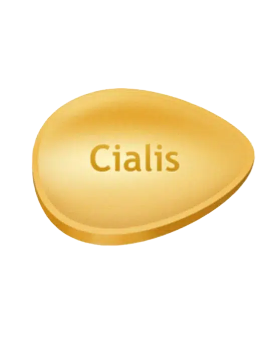 Cialis 犀利士黃色橢圓形藥錠圖示