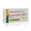 Levifil-20 樂威壯學名藥 20mg 藥盒正面圖