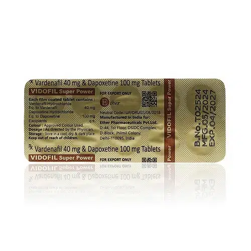 VIDOFIL Super Power 鋁箔包裝圖