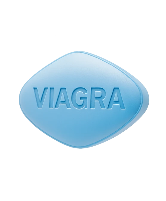 威而鋼 Viagra 原廠藍色菱形藥錠圖（亮面版）
